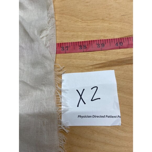 Sheer Chevron Multicolor Scarf Shawl Wrap 74 inches Long - Picture 4 of 4